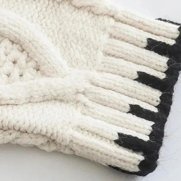 The Copenhagen Patch Cable Knit Sweater