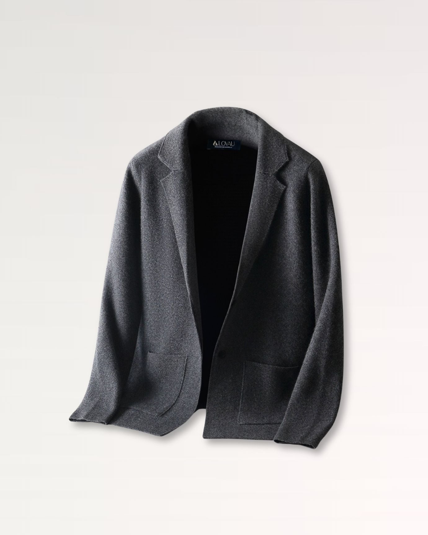 Lovau Cardigan Blazer Wool Cashmere Blend