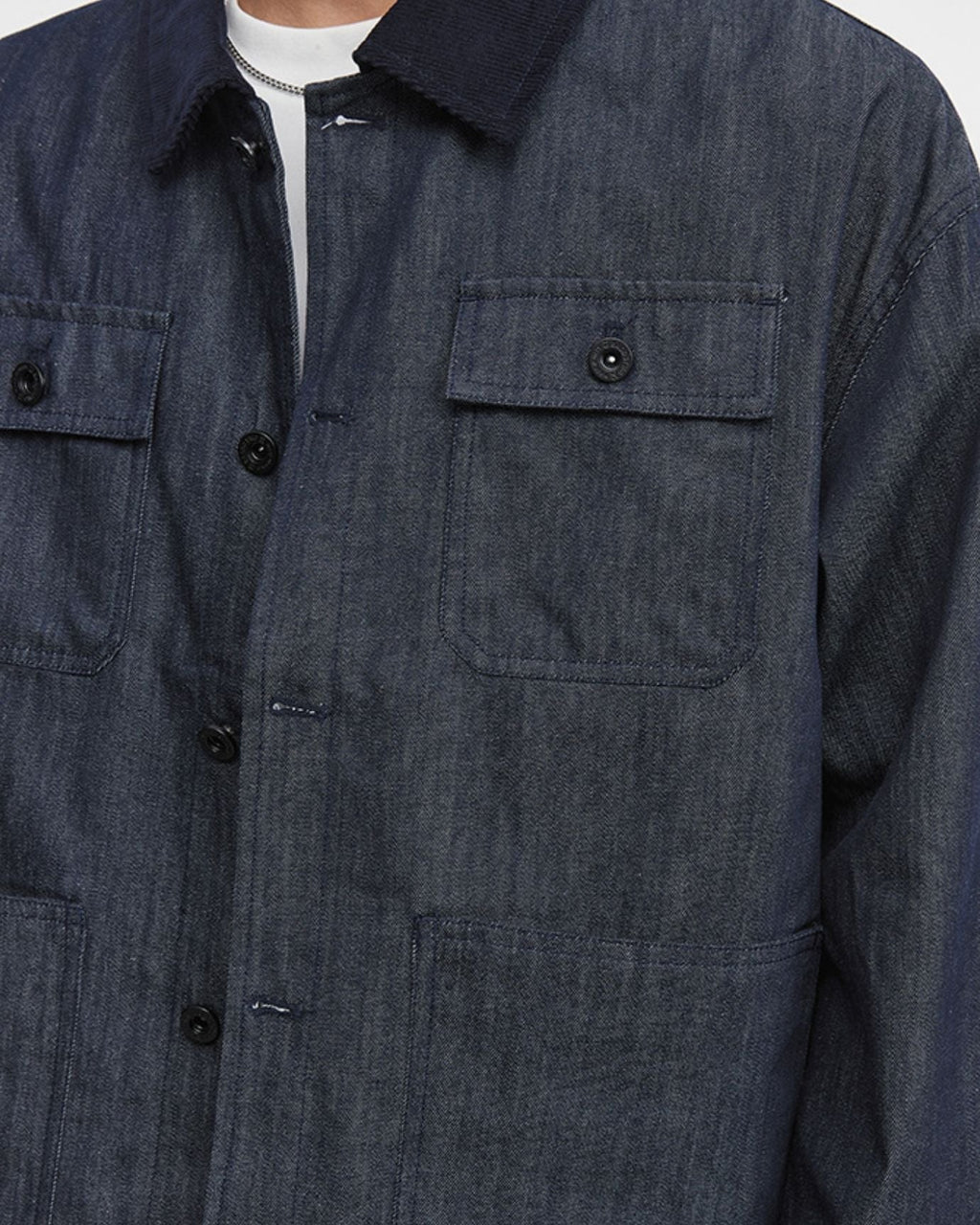 Denim Blue Jacket American Style