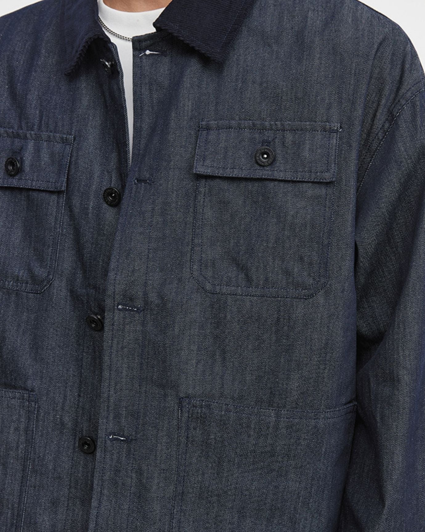 Denim Blue Jacket American Style