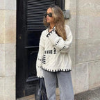 The Copenhagen Patch Cable Knit Sweater