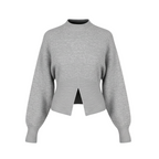 The Elara Split Hem Knit Jumper