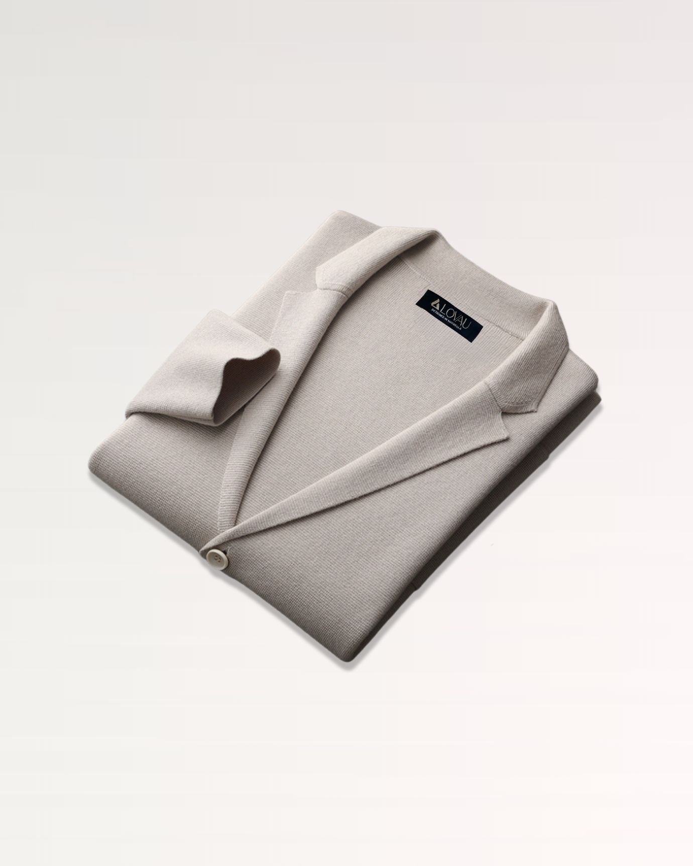 Lovau Cardigan Blazer Wool Cashmere Blend