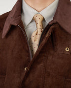 British Retro Jacket Cotton Corduroy