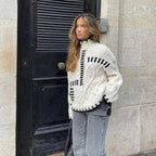 The Copenhagen Patch Cable Knit Sweater