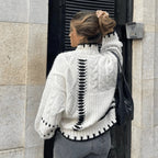 The Copenhagen Patch Cable Knit Sweater