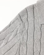 FLORENCE Cable Knit Polo