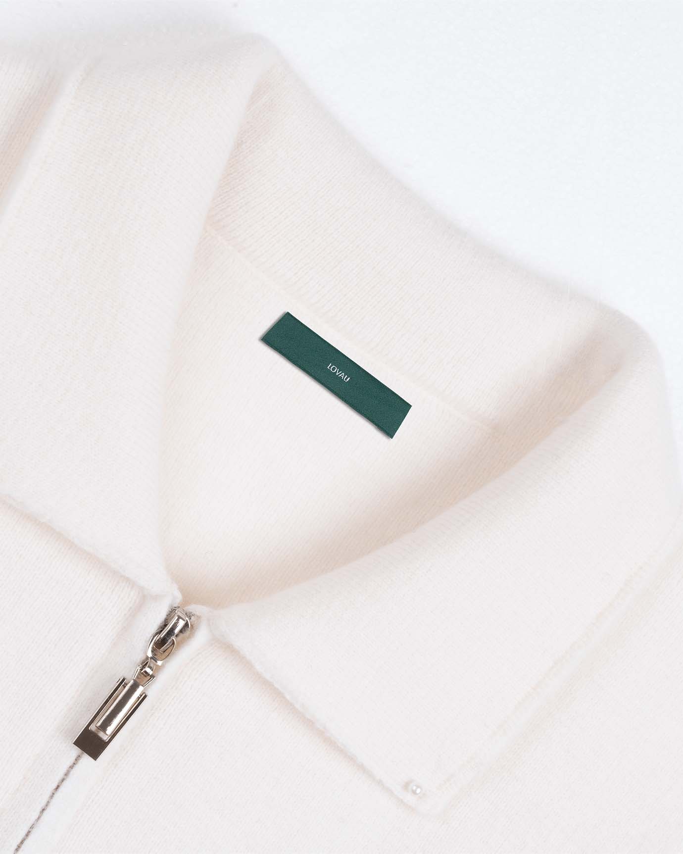 LOVAU Cashmere Blend Cardigan Jacket