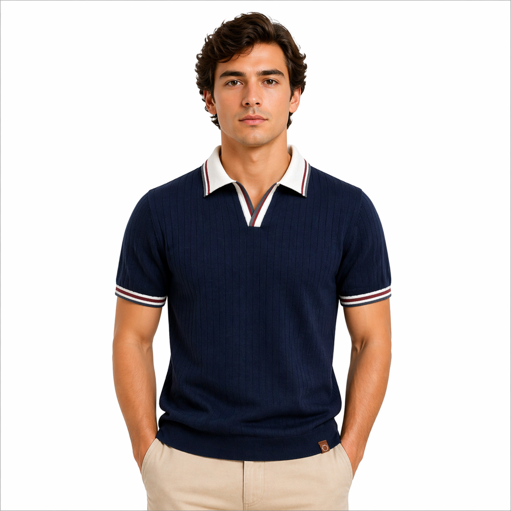 Old Money Knit Polo