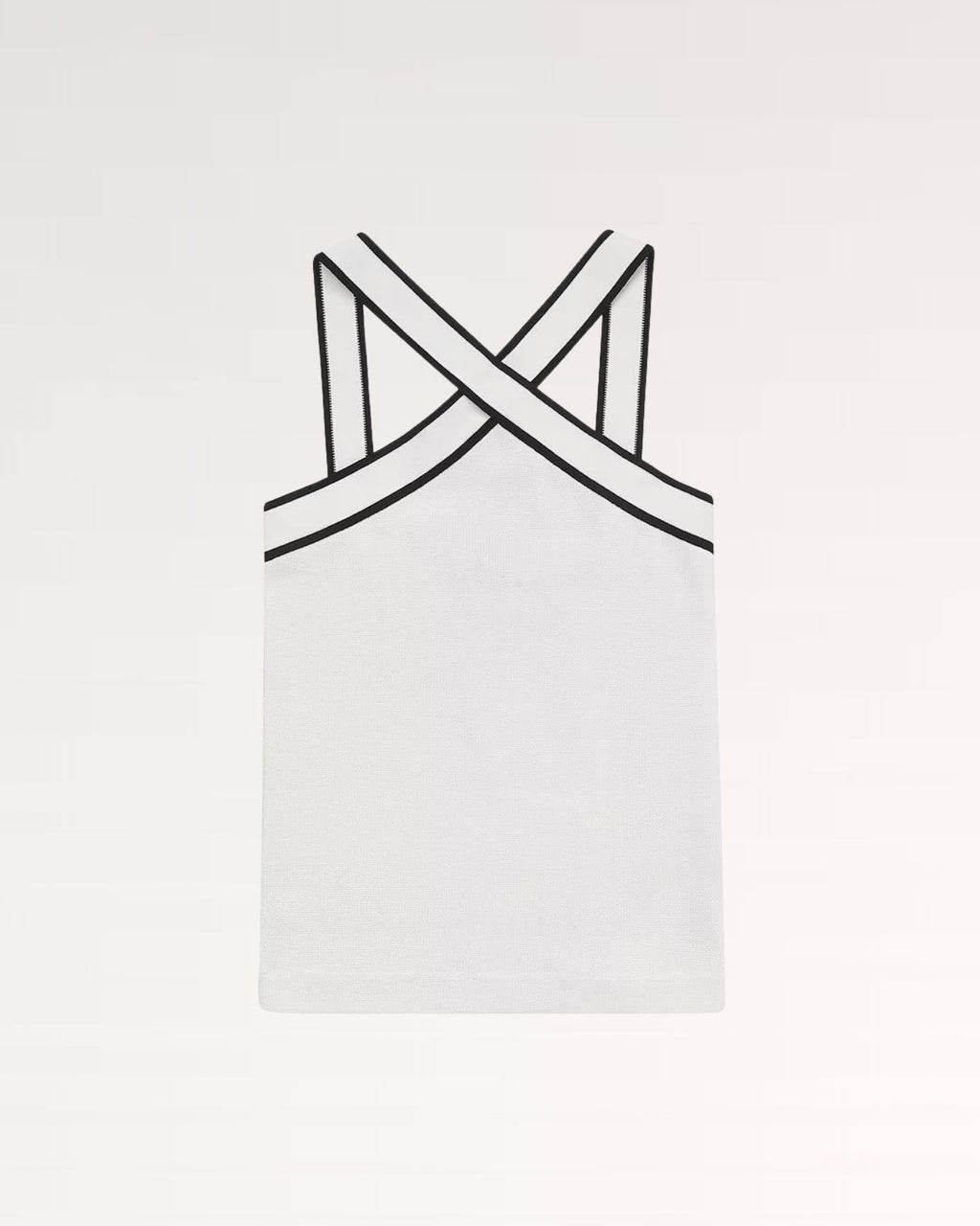 Contrast Strap Top Vest