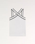 Contrast Strap Top Vest