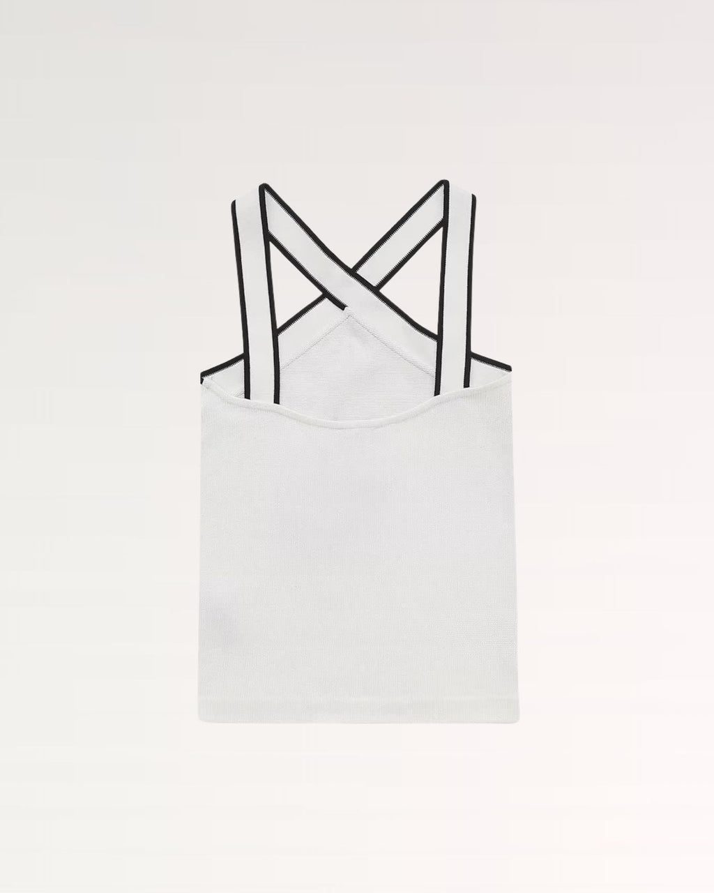 Contrast Strap Top Vest