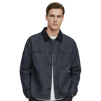 Denim Blue Jacket American Style