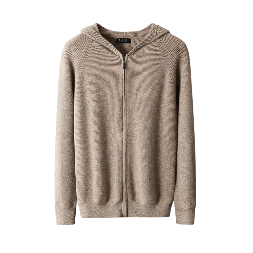 Wool Hooded Jacket x Lovau