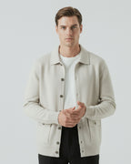 Retro Cardigan Jacket Cashmere & Wool Blend