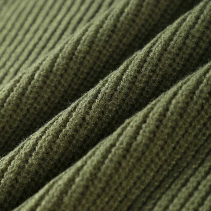 The Oslo Contrast Stitch Knit Jumper