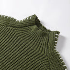 The Oslo Contrast Stitch Knit Jumper