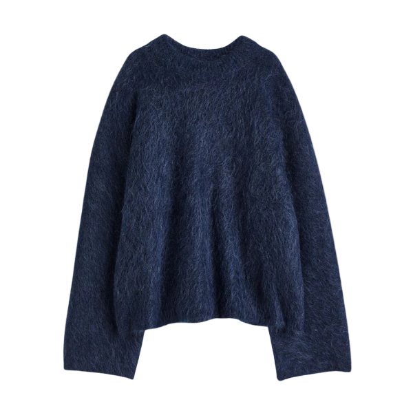 The Aveline Fuzzy Oversized Jumper