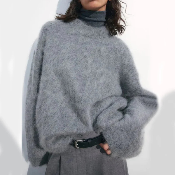 The Aveline Fuzzy Oversized Jumper